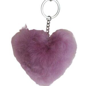 VIOLET 100% Alpaca Key chain or Bag Accessory